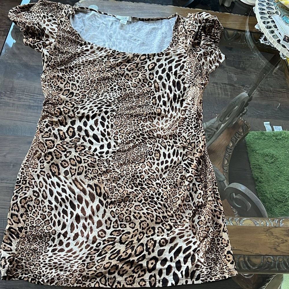 Cache Leopard dress L - Picture 5 of 10